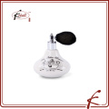 150ml ceramic decal pattern perfume bottle with gasbag spray pump